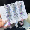 Cadena para Teléfono Móvil Mariposa de Zirconia de Alta Resistencia, Cadena de Muñeca para Teléfono Móvil, Cuentas de Cristal Perlas, Cadena Colgante para Funda de Teléfono Móvil Venta al por Mayor