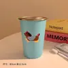 Vaso para enjuague bucal de perro Dachshund, vaso para cepillo de dientes para el hogar, vaso para lavar para parejas, vaso de acero inoxidable para dientes para dormitorio de estudiantes, vaso accesorio para dientes