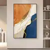 Pintura decorativa moderna minimalista de pie para sala de estar, arte de pared abstracto de fondo para sofá, pintura colgante de alta gama de lujo ligero para entrada