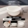 Tigela Pequena Imitação Porcelana em Melamina, Tigela Pequena para Sopa Anti-Queda, Tigela de Arroz para Cantina de Hotel Comercial, Tigela de Mingau para Fast Food, Tigela para Molho para Hot Pot