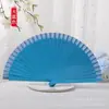 Abanico de Madera Maciza Liso Español Estilo Minimalista Abanico Plegable Accesorios Europeo y Americano Clásico Color Sólido Mate Abanico Plegable Venta al por Mayor