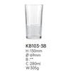 Vaso de whisky nuevo engrosado Vaso Diamante bar KTV hogar vaso de cerveza vaso de vino extranjero vaso creativo con patrón vertical