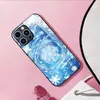 Aplicável à Capa de Vidro Temperado Apple 18PRO 17PROMAX Cobertura Protetora de Flocos de Neve Frescos iPhone16 Cristal de Gelo 17E