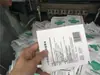 Máquina para fabricar bolsas de plástico con patrón a doble cara tipo 400