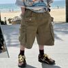 Pantalones Cortos para Niños 2026 Verano Nuevo Estilo Pantalones Cortos Cargo Delgados para Niños Pantalones Casuales de Verano Modernos