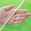 Cuerda de cáñamo blanca cuerda de atar cuerda de encuadernación tejido a mano diy materiales creativos rascador para gatos estructura para trepar decoración de cuerda tubería de agua no
