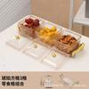 Vendas Diretas da Fábrica Prato de Frutas para Lanche de Luxo Leve Criativo Sala de Estar Mesa de Centro Bomboniere Prato para Lanche Lanche Frutas Secas Lanche para Chá
