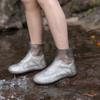 Cubrezapatos de TPE Suelas Antideslizantes Engrosadas Resistentes al Desgaste Cubrezapatos de Lluvia para Día Lluvioso Impermeables para Hombres y Mujeres Cubrezapatos de Lluvia para Adultos TPE Botas de Lluvia para Niños Viaje