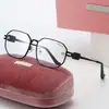 Nuevas Gafas Miuji Moda Coreana Metálicas Poligonales Retro de Gama Alta para Mujer Gafas de Sol Protectoras Solares Cool Dulces Americanas para Hombre