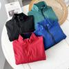 Estilo Estilo Japonés ~ Estilo Estilo Japonés 457664 Primavera 2025 Chaqueta para Niños y Niñas Casual Combinación de Colores Impermeable Cremallera de Nylon Chaqueta
