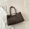 Bolso de Hombro Textura Retro Transfronterizo para Mujer 2025 Nuevo Versátil para Viaje Cotidiano Bolso de Axila Bolso Tote Portátil de Gran Capacidad