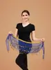 Estoque de Fábrica Corrente de Cintura Três Camadas com Borda Dourada para Dança do Ventre Fantasia Lenço de Quadril Cinto Versátil Fornecimento Direto para Amazon Transfronteiriço