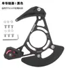 HASSNS Guía de Cadena para Bicicleta de Montaña de Plato Único DH Protector de Cadena de Suspensión Trasera 32T-38T Estabilizador de Cadena con Resorte ISCG03/05