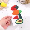 Pasador de Fruta Tejido de Lana Estilo Coreano Hyun-a Ya Pasador para el Cabello de Niña Pasador Clip Adorno para la Cabeza Lindos Accesorios para el Cabello para Niños Empujadores de Borde