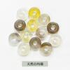 Bagel grande buraco contas soltas contas de cristal ágata 5m8m buraco jóias acessórios diy colar produtos semi-acabados spot atacado