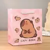 Nova Sacola de Presente Capivara, Caixa de Doces Portátil de Capivara Fofa, Presente para o Dia das Crianças, Lembrança