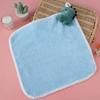 Toalla de mano colgante sin pelusa y sin color, linda toalla de mano para cocina, baño, gruesa, absorbente, de secado rápido