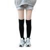 Calcetines Jk de Punto, Calcetines Blancos de Tubo Largo hasta la Pantorrilla para Mujer, Calentadores de Pierna para Primavera y Otoño, Calcetines Holgados Lolita