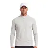 Camiseta esportiva personalizada de manga longa para homens com resfriamento e proteção solar para corrida e atividades de fitness no outono e inverno