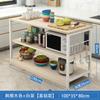 Estante de Almacenamiento de Cocina de Pie Estante de Almacenamiento de Múltiples Niveles Mesa para Cortar Verduras Mesa Multifuncional para Horno de Microondas y Artículos Varios del Hogar