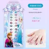 Pegatinas de Arte para Uñas de Bebé Niña Princesa Elsa de Frozen Disney Pegatinas de Uñas Portátiles para Niños Venta al por Mayor