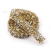 Acessórios de vestuário mais vendidos transfronteiriços Cinto de strass com adesivo hot melt Tira hot stamping acessórios para joias DIY Cinto de strass de resina