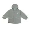 Chaqueta con Capucha para Niña 2026 Otoño Nuevo Estilo Chaqueta Soft Shell Resistente al Viento e Impermeable para Exteriores Chaqueta para Bebé con Cuello Alto