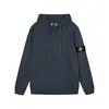 Chaqueta Unisex con Capucha y Insignia de Color Sólido Estilo Pareja Tendencia Comercio Transfronterizo
