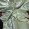 Tela de Satén de Cristal Reflectante Líquido Super Brillante Vestidos de Noche Sedosos Chaquetas Trajes Abrigos Largos Tela de Diseñador