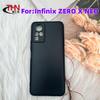 Funda para teléfono Infinix ZERO X NEO, carcasa de TPU de cuero mate, material pintado, funda protectora negra.