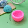 Sorvete semicírculo forma molde de silicone assando suprimentos de panificação DIY