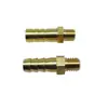 Mini pagoda de cobre completo Rosca exterior Boquilla de agua pequeña Paso directo Rosca métrica M4 5 6 8 10 12 Conector de manguera