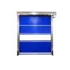 Puerta rápida enrollable de PVC con sensor infrarrojo, elevación automática, personalizada para fábricas de alimentos, salas limpias y autolavados de autoservicio
