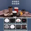 Vaso de Papel Desechable de Doble Capa para Bebidas Calientes para Café, Té de Leche, Leche de Soya, con Tapa, Vaso de Papel Corrugado Antiescaldante Impresión