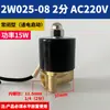 Válvula Solenoide Pneumática para Tubo de Água 2w-025-08 Normalmente Fechada 2w160-15 220 Controle 220v Válvula de Descarga 2w040-10