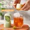 Nuevo Molde Cuadrado para Cubitos de Hielo Película para Hacer Hielo Tipo Empuje Pegamento Suave Grado Alimenticio Bandeja Grande para Hielo de Whisky Molde para Helado