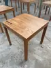 Mesa de Centro y Sillas Vintage, Mesa de Comedor Vieja de Madera de Olmo, Mesa Cuadrada Retro Original de Madera Maciza Desgastada, Taberna, Restaurante de Hot Pot, Mesa y Sillas para Casa de Huéspedes