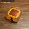 Caixa de Armazenamento Quadrada de Madeira com Imitação de Cobre Vintage Caixa de Armazenamento para Diversos de Mesa Objetos Pequenos Caixa de Armazenamento para Acessórios de Fuga Jóias