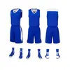 Conjunto de Uniforme de Baloncesto Personalizado para Hombres, Uniforme de Equipo para Estudiantes, Jersey Deportivo de Entrenamiento para Competiciones de Verano con Números Impresos, Camiseta de Baloncesto de Secado Rápido