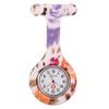 Reloj de silicona de comercio exterior con estampado de reloj de cuarzo colgante, pulsera con alfiler, reloj de enfermera