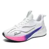 Nuevos zapatos deportivos casuales de primavera-verano para parejas, adecuados para adolescentes, hombres y mujeres, para saltar la cuerda, exámenes físicos y correr, en blanco y rojo, para el verano