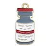 Dia do Enfermeiro Transfronteiriço Chaveiro de Suprimentos Médicos Acessórios de Liga de Zinco Esmaltados Joias DIY Pingente Acessórios para Pulseira Charme