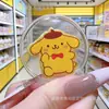 Adesivo de Telefone Dourado Edição Limitada de Natal com Gatinha Kt da Sanrio Dourada Colorida e Design de Cachorro em Traço, Folha de Ouro Puro 2mg, Pequeno Presente da Loja de Ouro