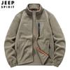 Chaqueta de Forro Polar de Comercio Exterior Casual Cuello Alto Superior para Hombre Nueva Chaqueta de Otoño 2023 8918