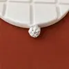 Prata Esterlina S999 Contas Rígidas de Prata 3D Acessórios Contas Espaçadoras de Patinha de Gato Materiais de Tecelagem DIY Feitos à Mão Acessórios para Pulseira