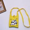 2024 Bolsa de Mão Mini de Tricô Guofeng Panda Bolsa de Celular Fashion Guofeng Bolsa de Ombro Bolsa Casual Versátil