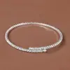 Pulsera de Zirconia y Perla Transfronteriza Simple y de Moda Accesorios Diarios Pulsera de Yiwu Suministro al por Mayor Fábrica de Joyería de Pedrería