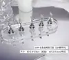 Suporte de Prática de Acrílico para Nail Art Suporte de Unhas Display de Placa de Unha a Laser Alta Força Magnética Pode Personalizar LOGO Prática de Nail Art Aprendizado