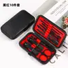 Cortador de Unhas Quente de Venda Transfronteiriça Conjunto 24 Peças Aço Inoxidável Faca de Pedicure Tesoura de Unha Ferramentas de Beleza Manicure Cortador de Unhas