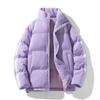 8098-Placa de Luz Par de Milho Jaqueta Acolchoada de Algodão Inverno Masculino Nova Marca de Moda Casal Americano Casaco Acolchoado de Algodão Outer Espessado